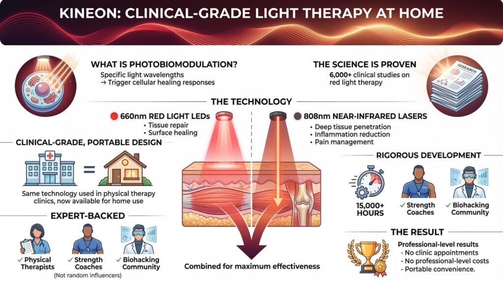 Complete Guide to Kineon Red Light Therapy Products