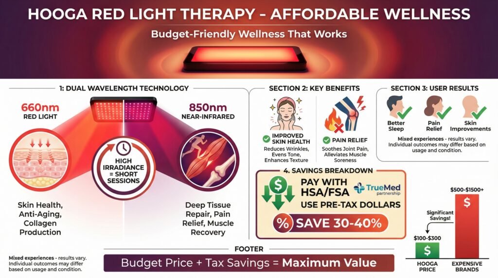 Hooga Review- Budget Red Light That Actually Works