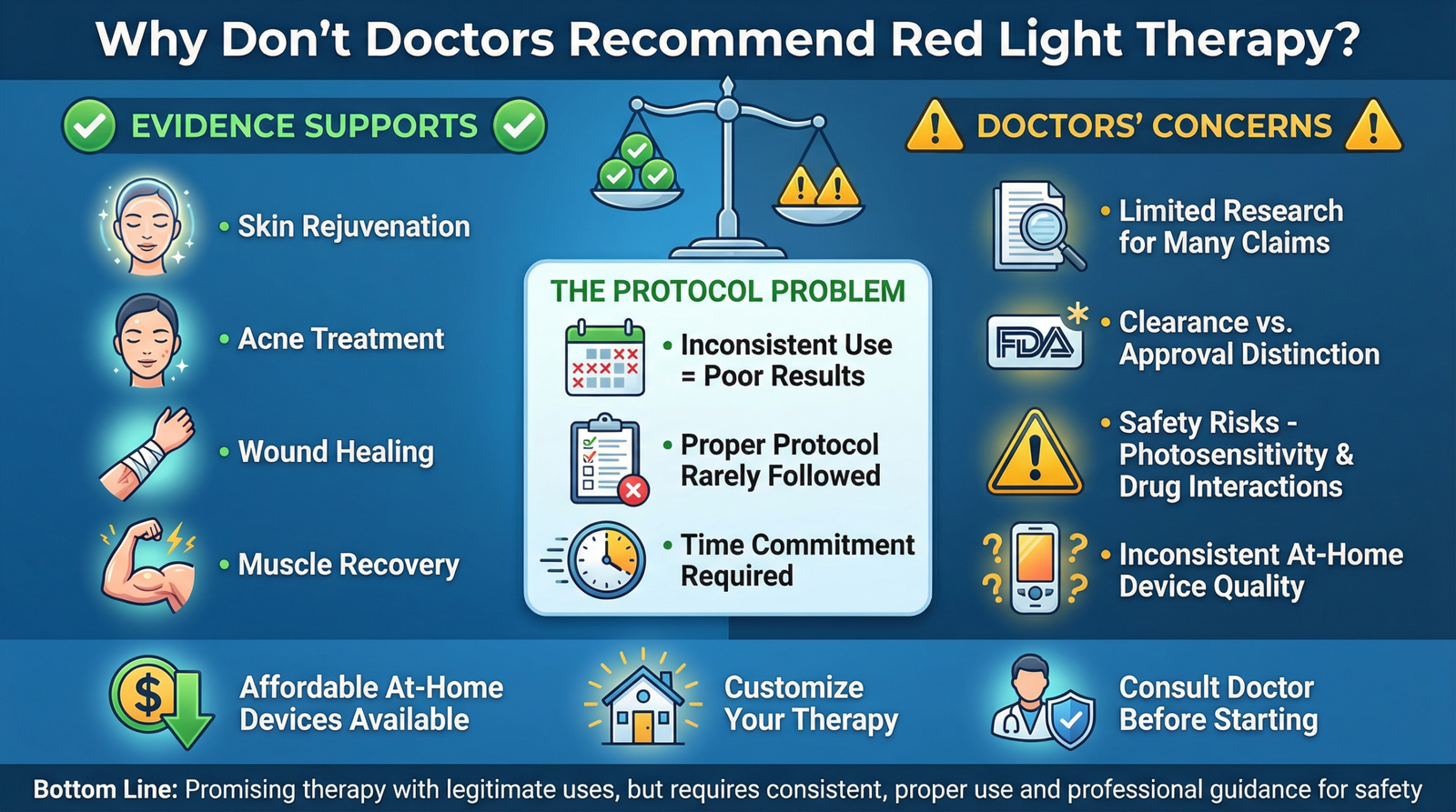 Why Don’t Doctors Recommend Red Light Therapy?