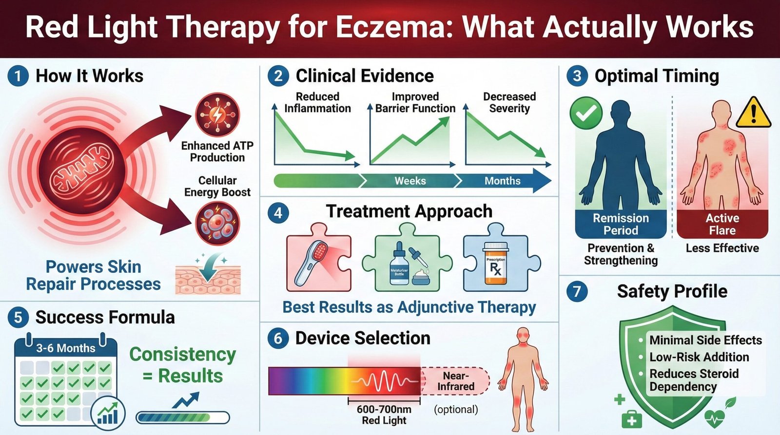 Red Light Therapy for Eczema: What Actually Works