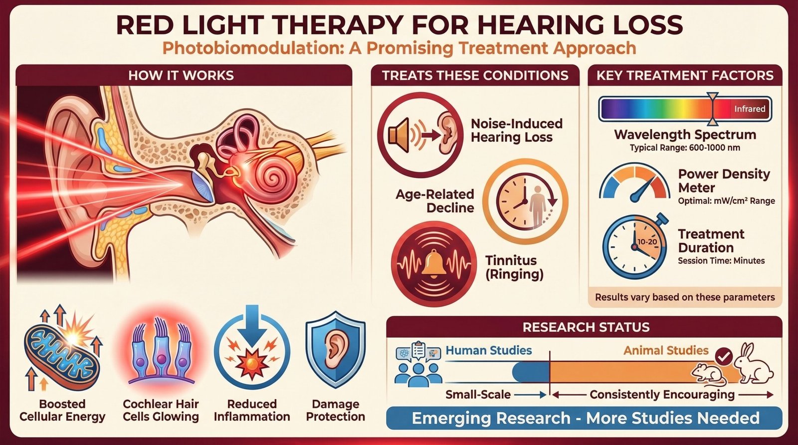 Red Light Therapy for Hearing Loss – Part 1