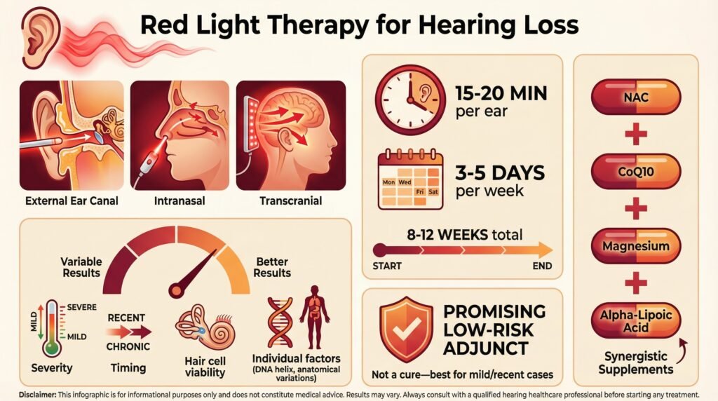 Red Light Therapy for Hearing Loss