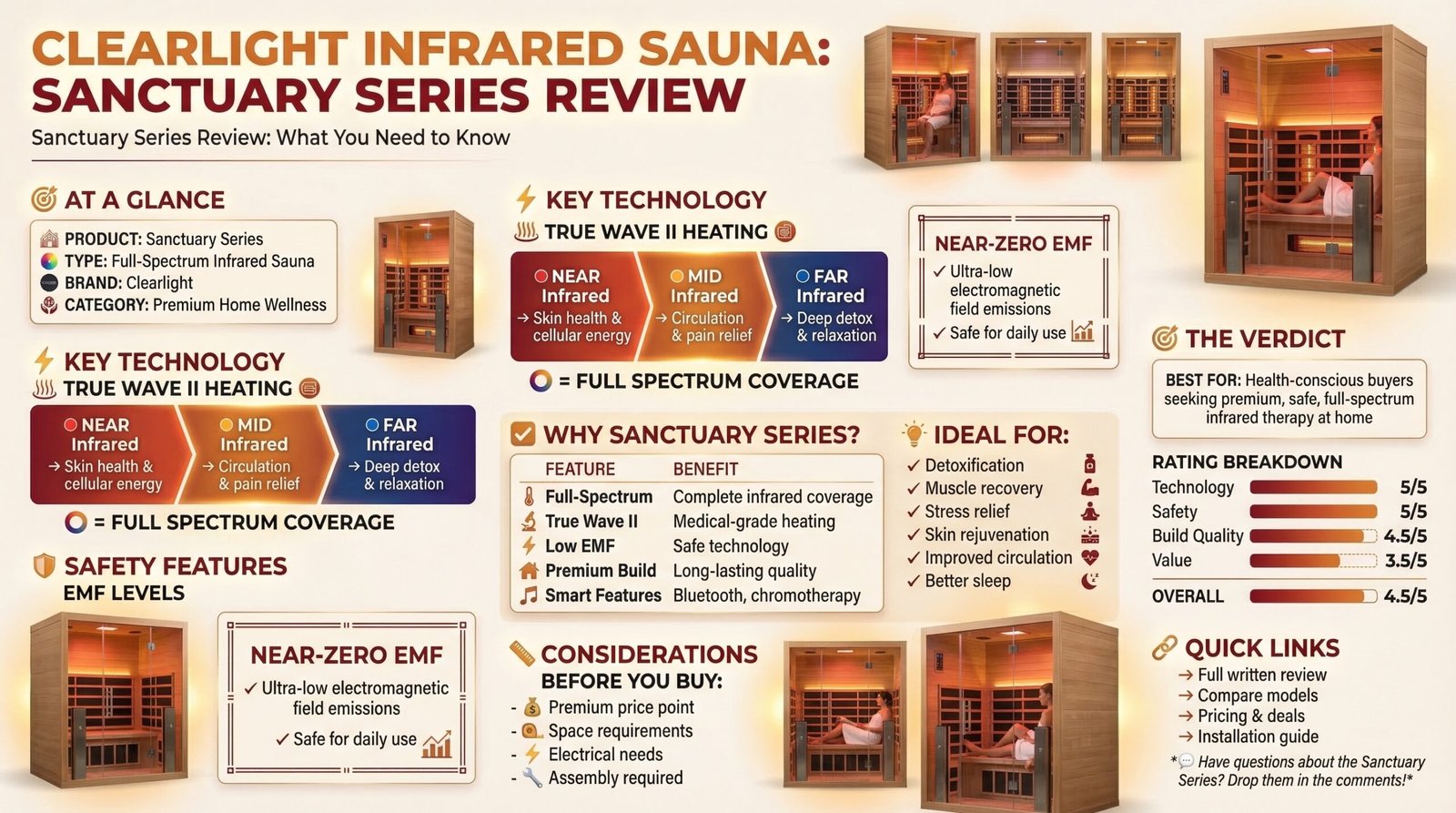Review of Clearlight Infrared Sauna: What You Actually Need to Know About the Sanctuary Series