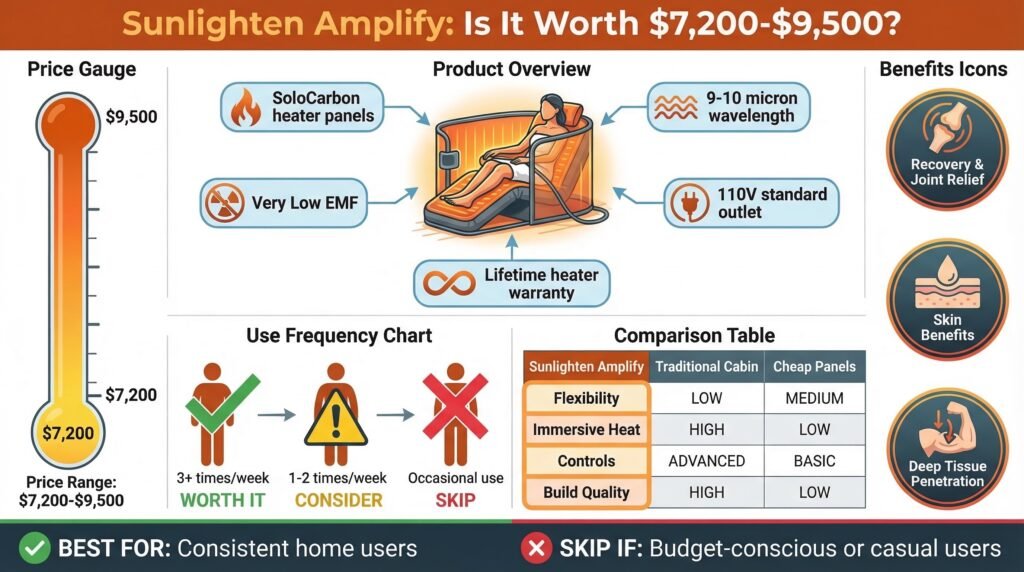 Sunlighten Amplify Review- Worth the Price?