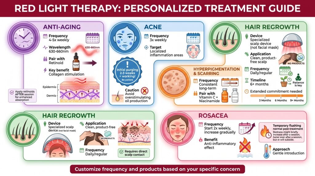 Adapting Treatment for Different Skin Concerns