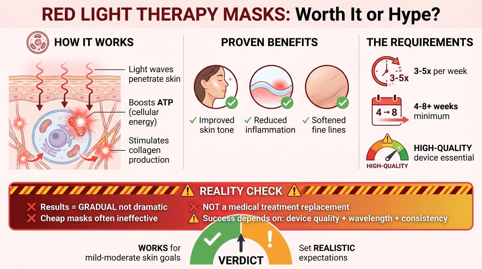 Do Red Light Therapy Masks Really Work or Just Hype?