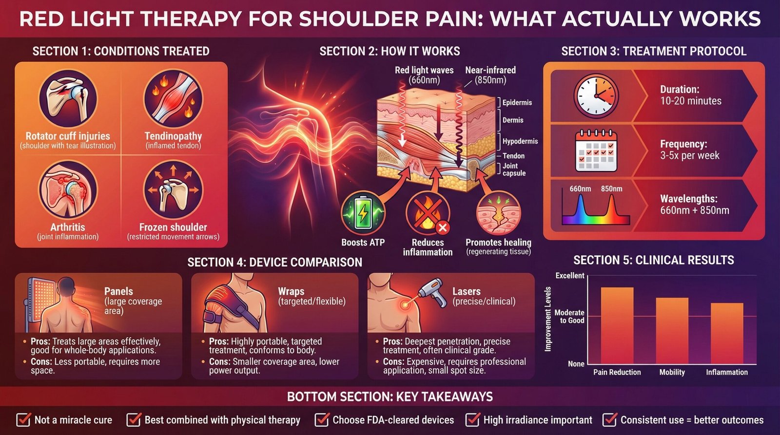 Does Red Light Therapy Help Shoulder Pain? What the Science Really Says