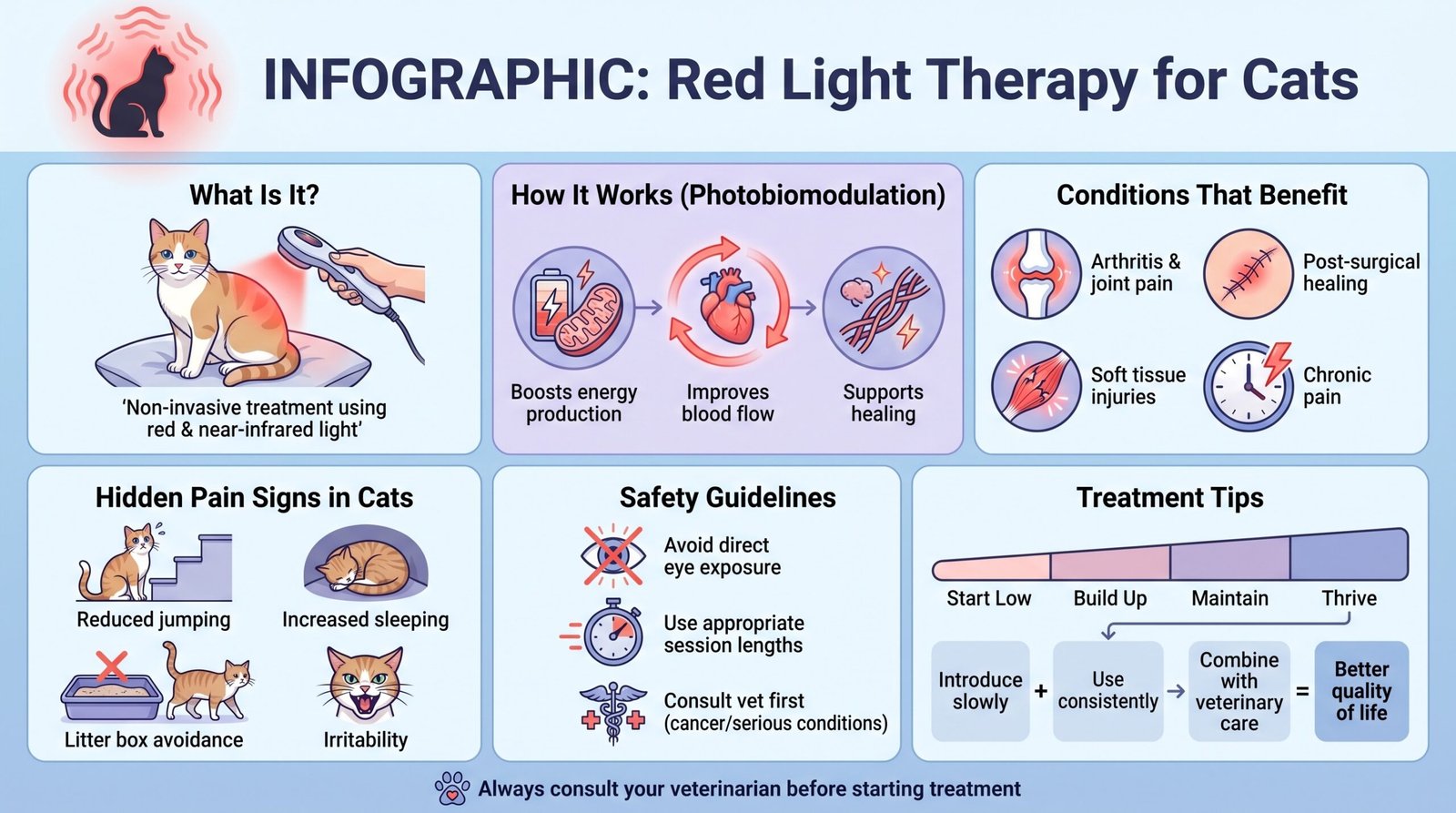 Red Light Therapy for Cats: Pain Relief, Mobility & Safety Guide (2026)