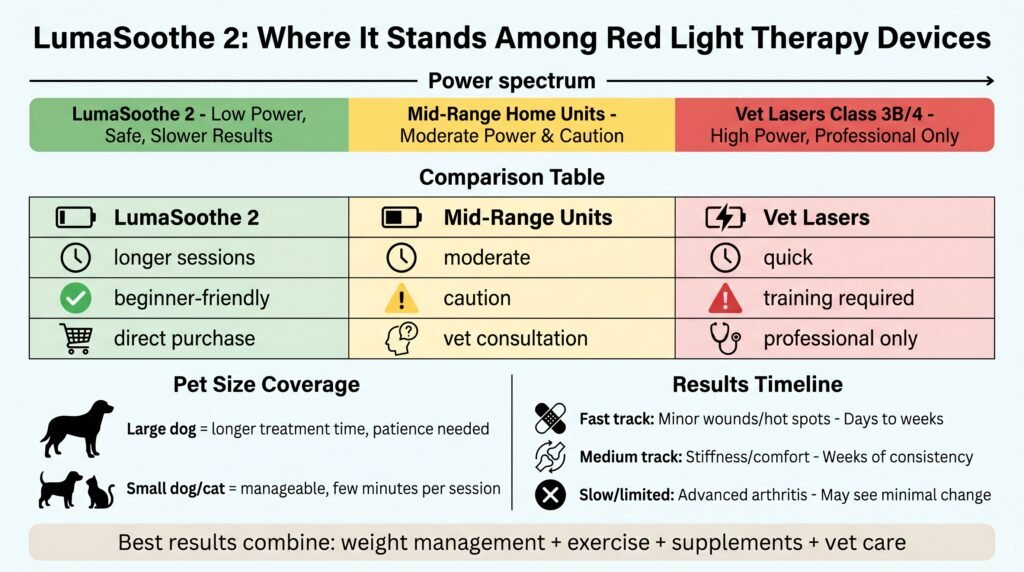 Quality and Performance Testing Comparison with Other Red Light Devices