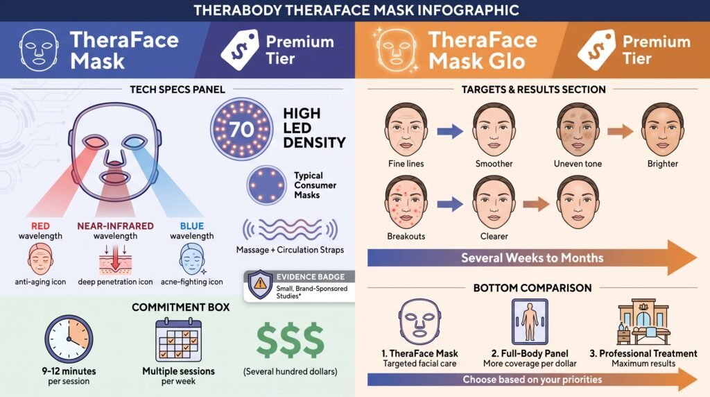 Review of the Therabody Face Mask- Is the Premium LED Tech Worth the Price?
