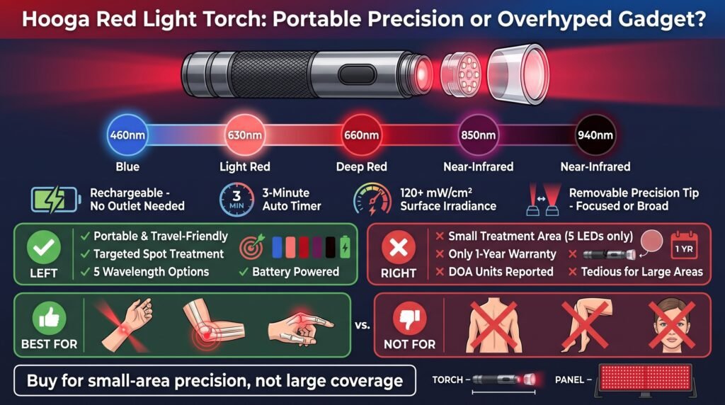 Red Light Torch - Is the Hooga Torch Really That Precise?